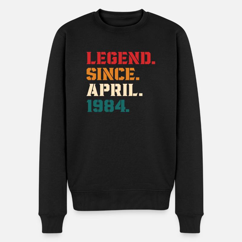 Legend Since April 1984 - Pull Premium bio Homme - noir