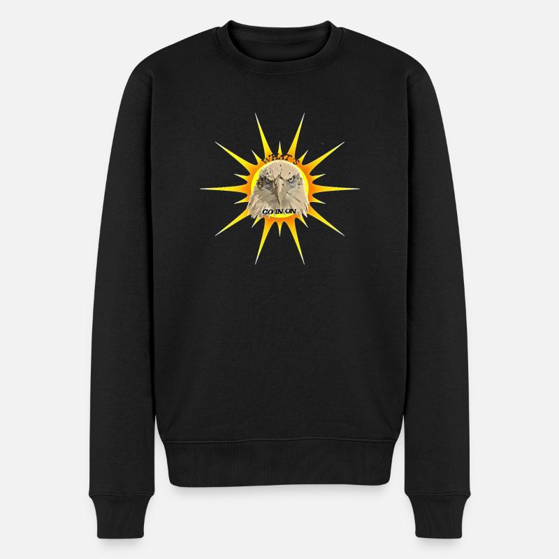 Qu’est-ce qui se passe sur - Pull Premium bio Homme - noir