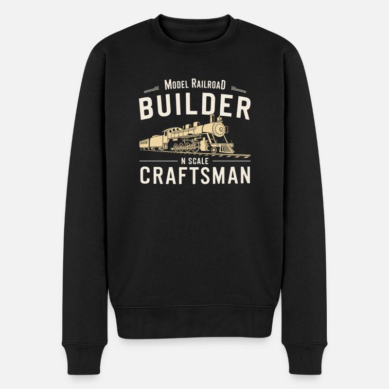 Précision dans le modélisme - Pull Premium bio Homme - noir