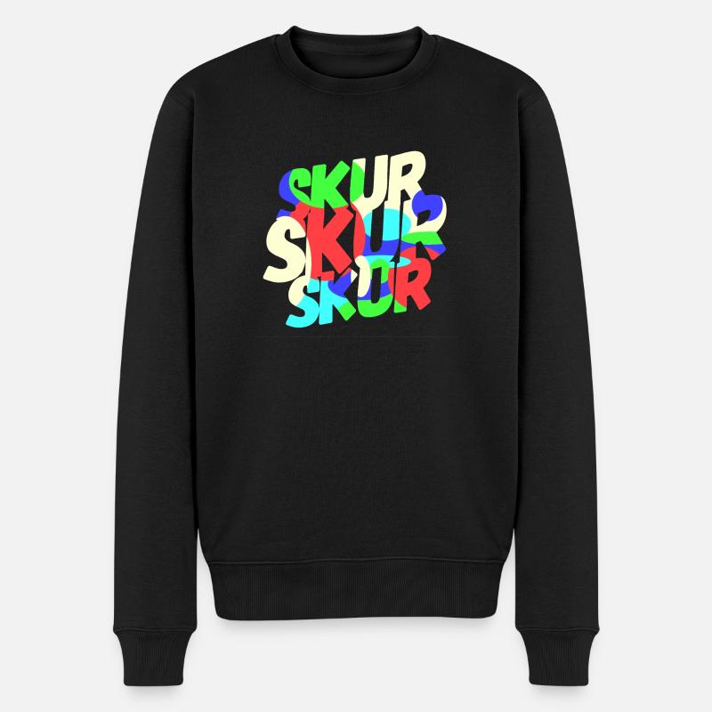 SKUR - Pull Premium bio Homme - noir