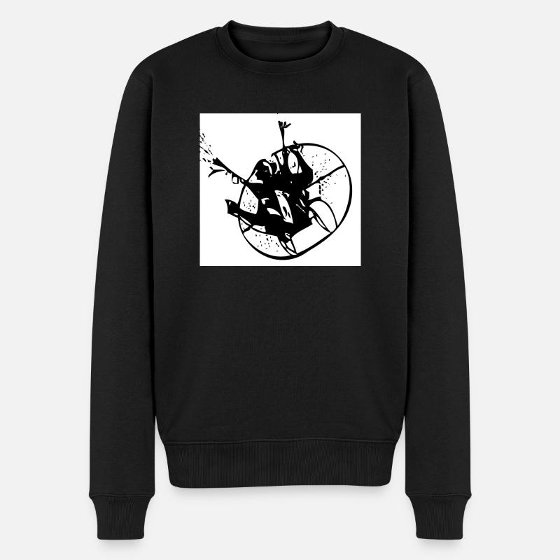 PARAMOTEUR - Pull Premium bio Homme - noir