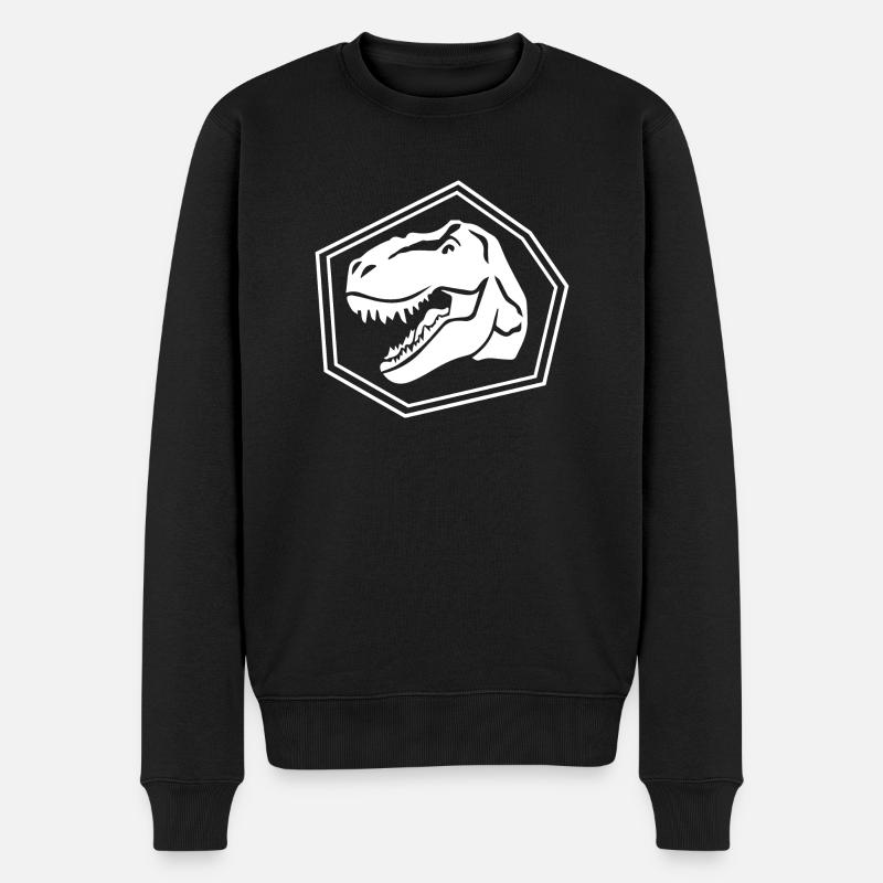 Dinosaure Dino - Pull Premium bio Homme - noir