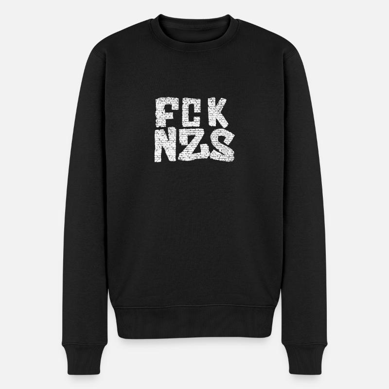 FCKNZS - Pull Premium bio Homme - noir