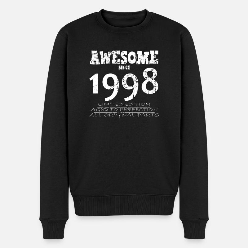 1998 - 26e anniversaire légendaire - Pull Premium bio Homme - noir