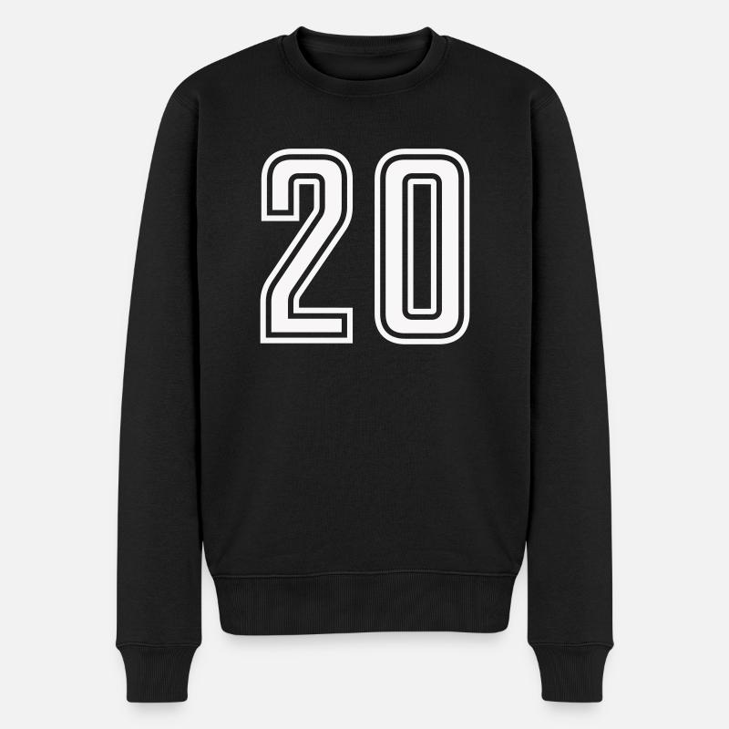 20 - Pull Premium bio Homme - noir