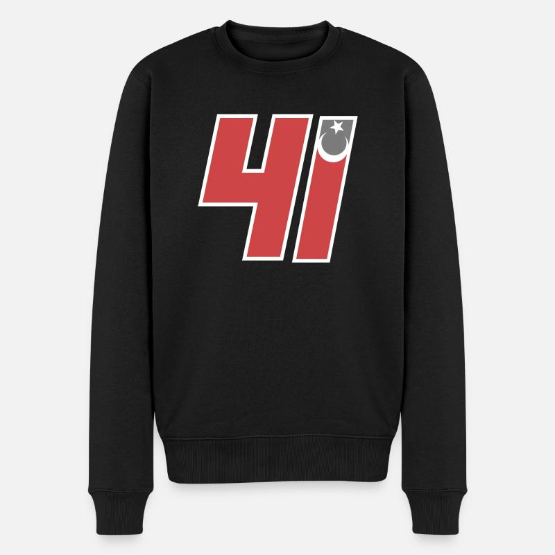 Kırşehir - Männer Premium Bio Pullover - Schwarz