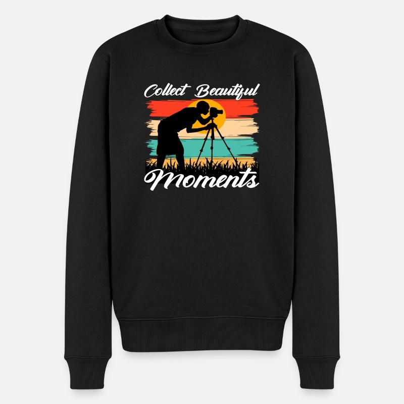 Collectionnez les beaux moments - Pull Premium bio Homme - noir