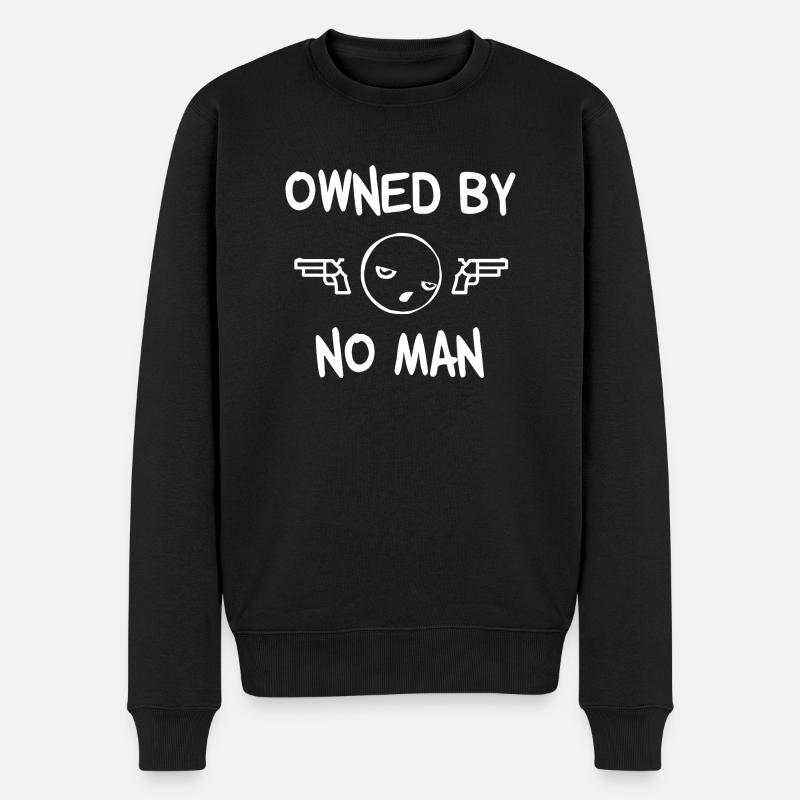 Propriété d’aucun homme - Pull Premium bio Homme - noir