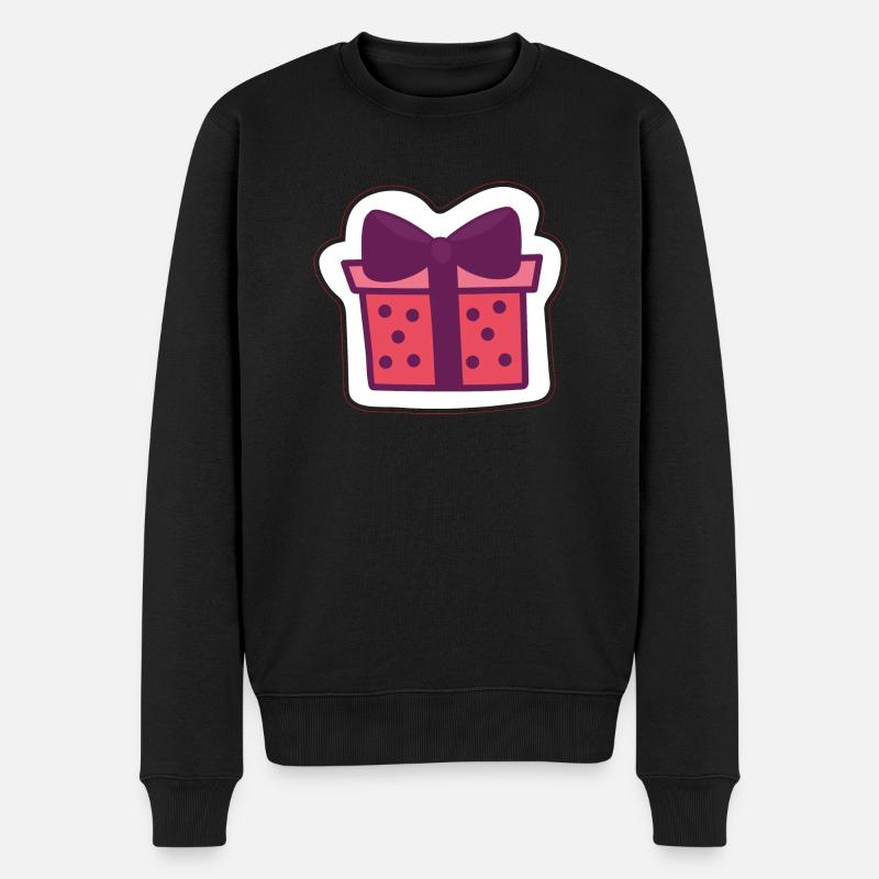 Geschenk - Männer Premium Bio Pullover - Schwarz