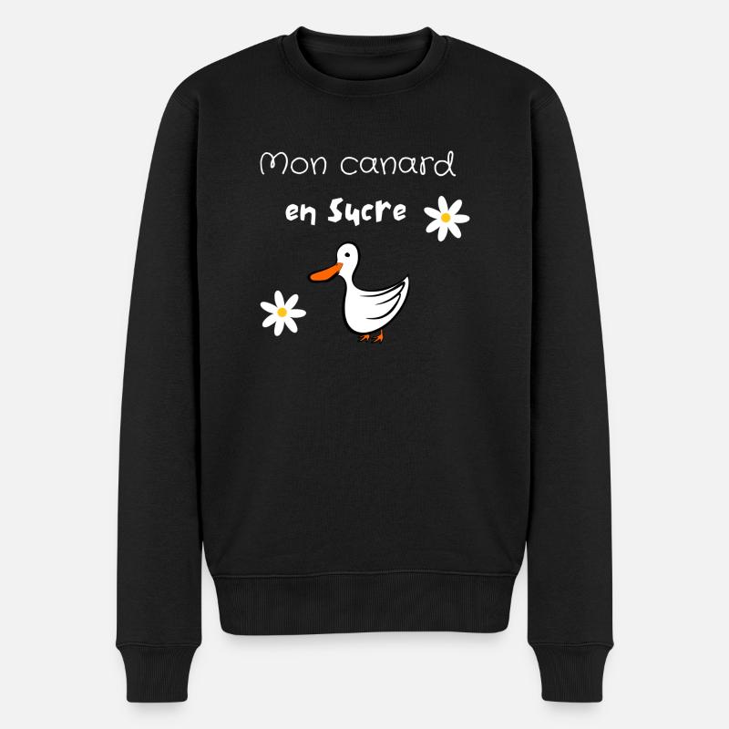 Mon canard en sucre - Pull Premium bio Homme - noir