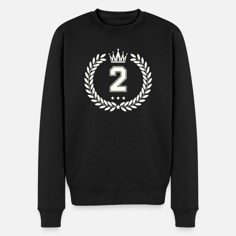 Armoiries 2 - Pull Premium bio Homme - noir