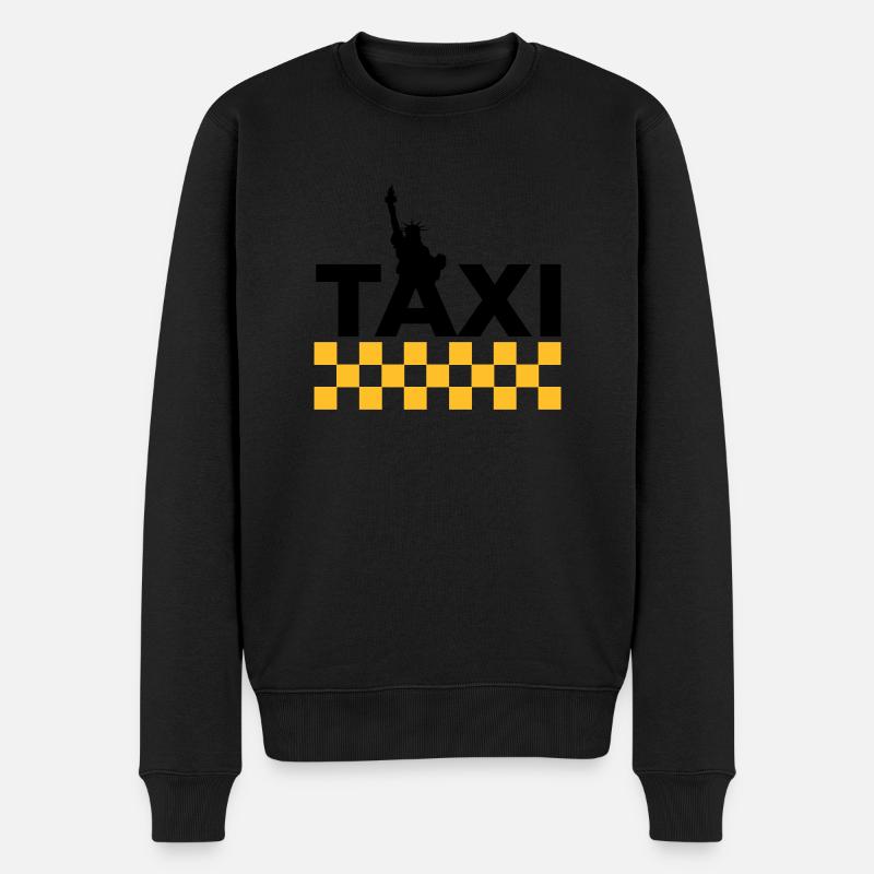 New York Taxi - Pull Premium bio Homme - noir