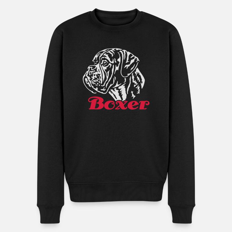588 Boxer - Pull Premium bio Homme - noir