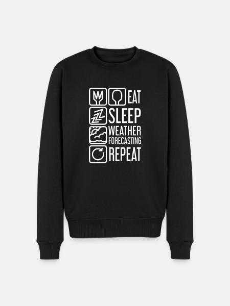 Météo météo météo - Pull Premium bio Homme - noir