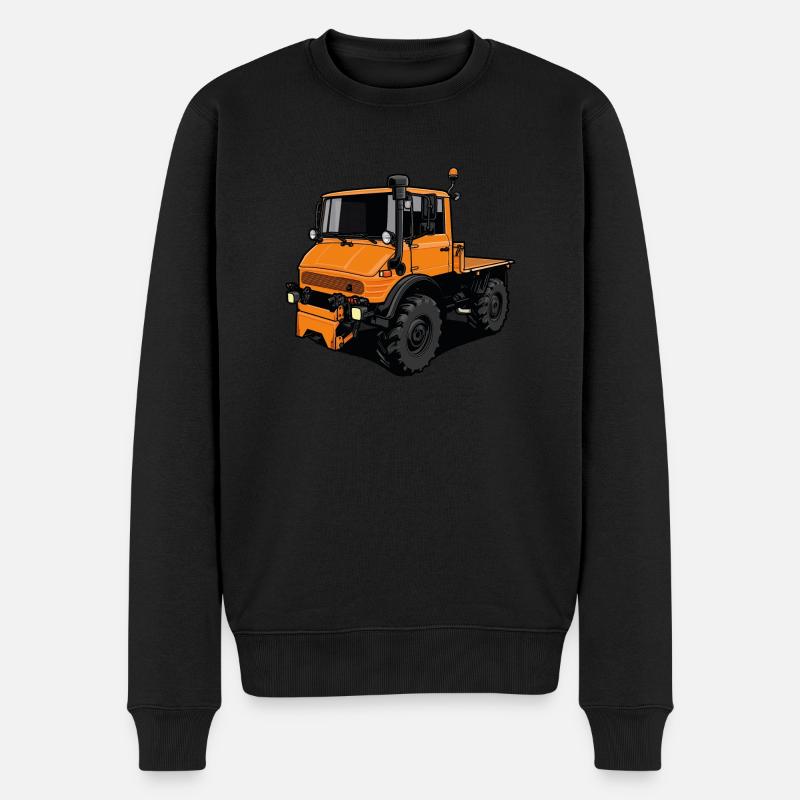 Universelles Motorgerät // Illustration - Männer Premium Bio Pullover - Schwarz