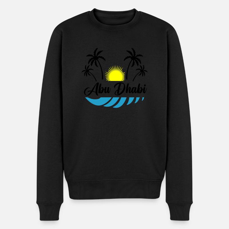 Abou Dhabi - Pull Premium bio Homme - noir