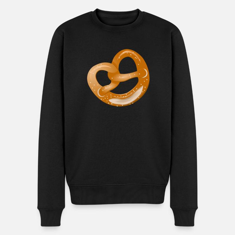 Breze - Männer Premium Bio Pullover - Schwarz