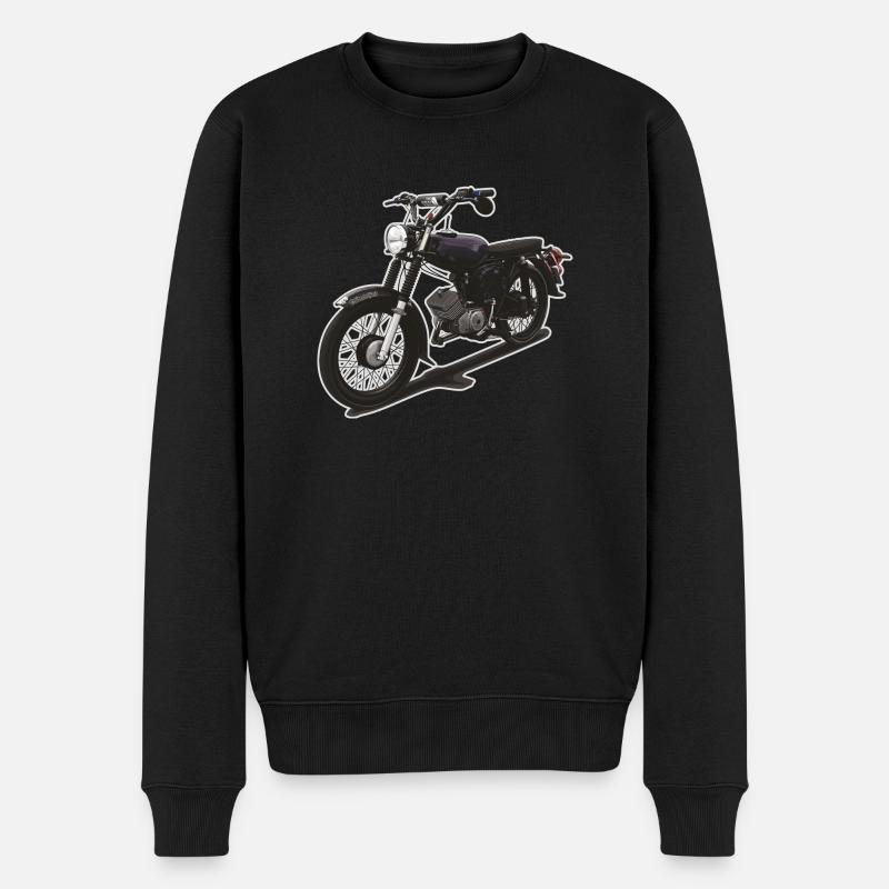 S51 // Illustration - Pull Premium bio Homme - noir