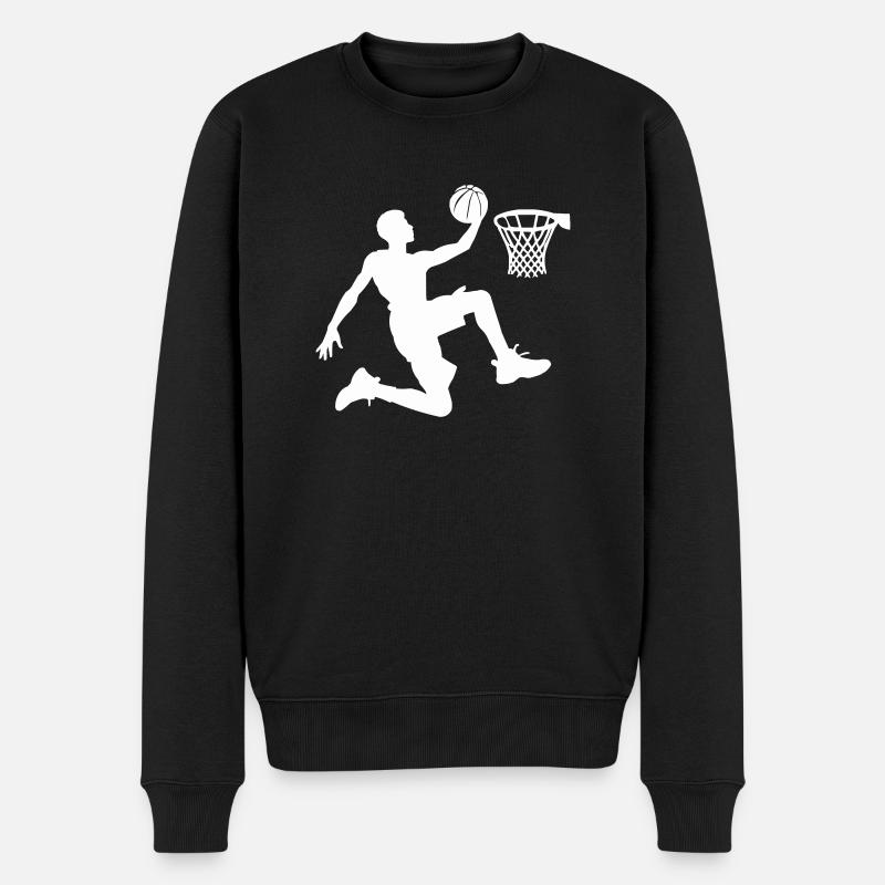Basketteur - Pull Premium bio Homme - noir