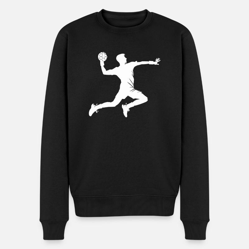 handball - Pull Premium bio Homme - noir