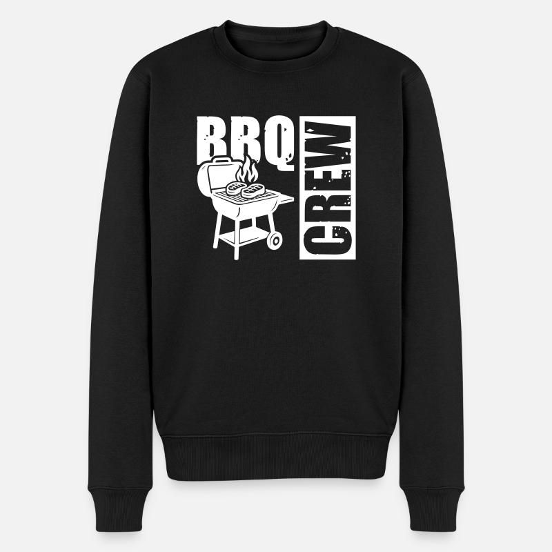 BBq d’équipage de gril - Pull Premium bio Homme - noir