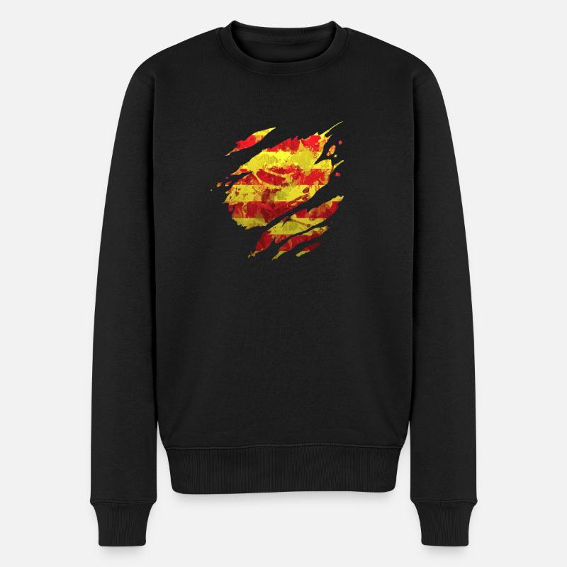 Catala - Pull Premium bio Homme - noir