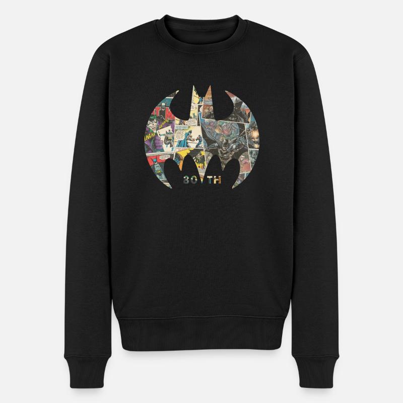 Batman 80 Ans BD - Pull Premium bio Homme - noir