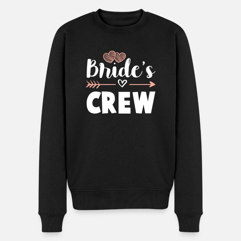 bride crew - Pull Premium bio Homme - noir
