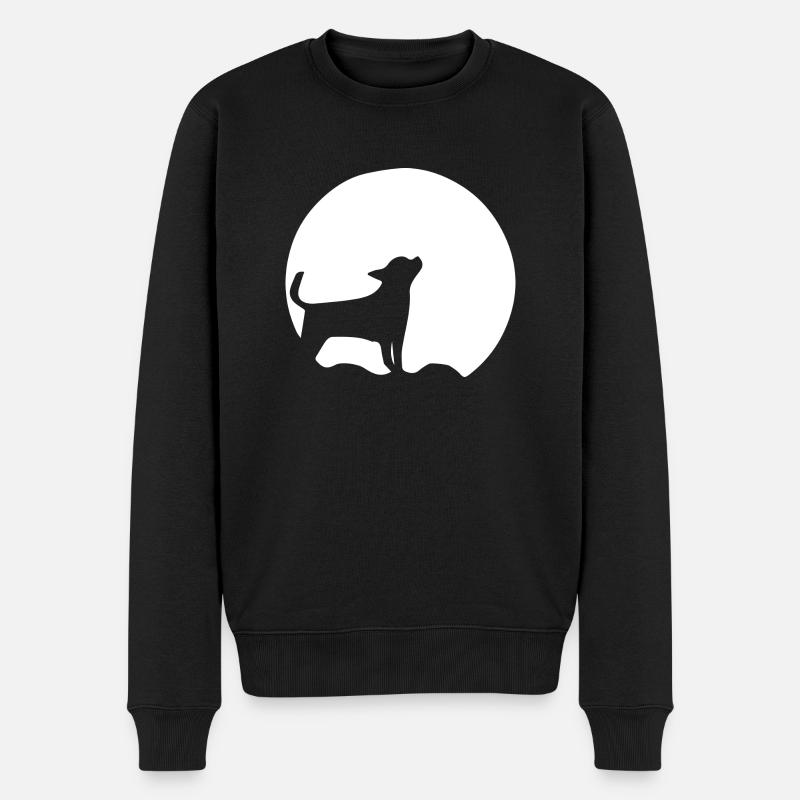 Hund Chien - Pull Premium bio Homme - noir