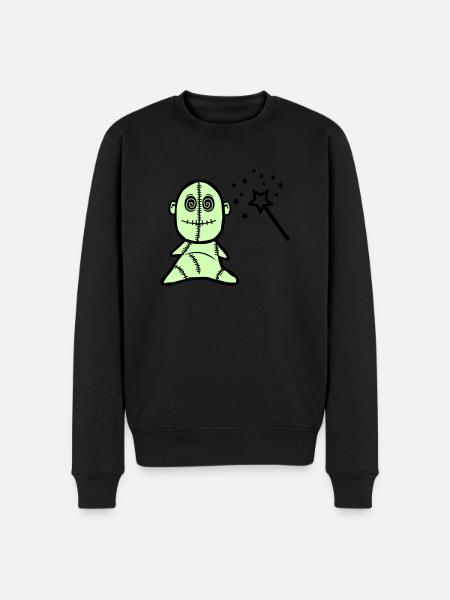 Voodoo Doll - Men's Premium Organic Jumper - black