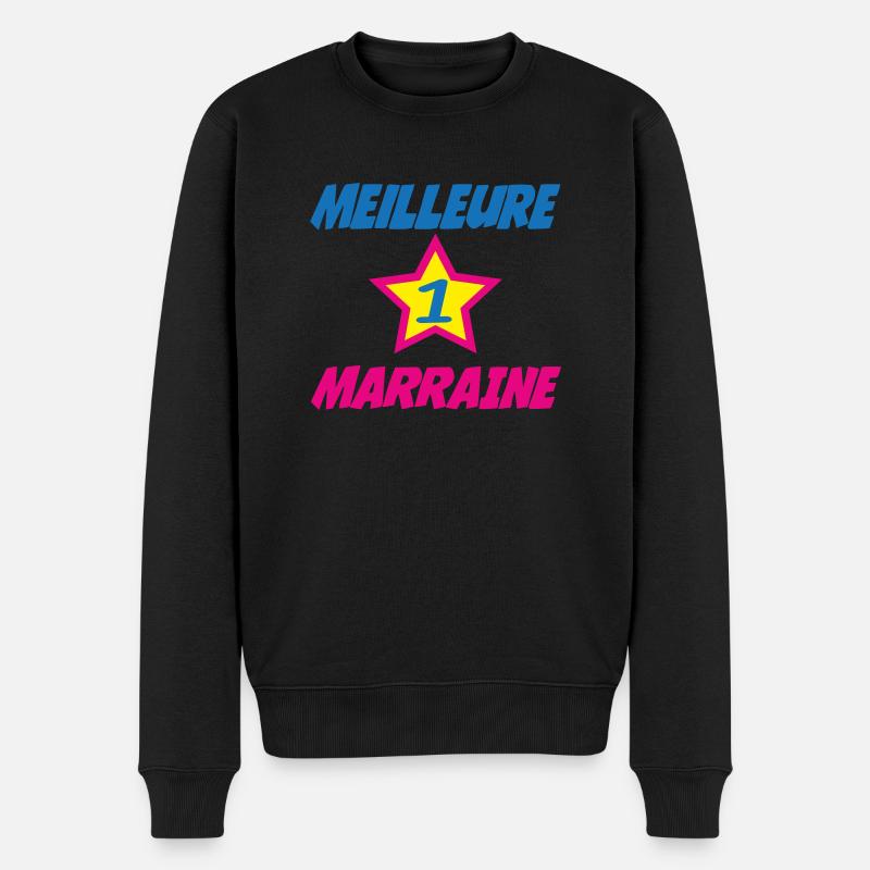 BESTE STORY - Männer Premium Bio Pullover - Schwarz