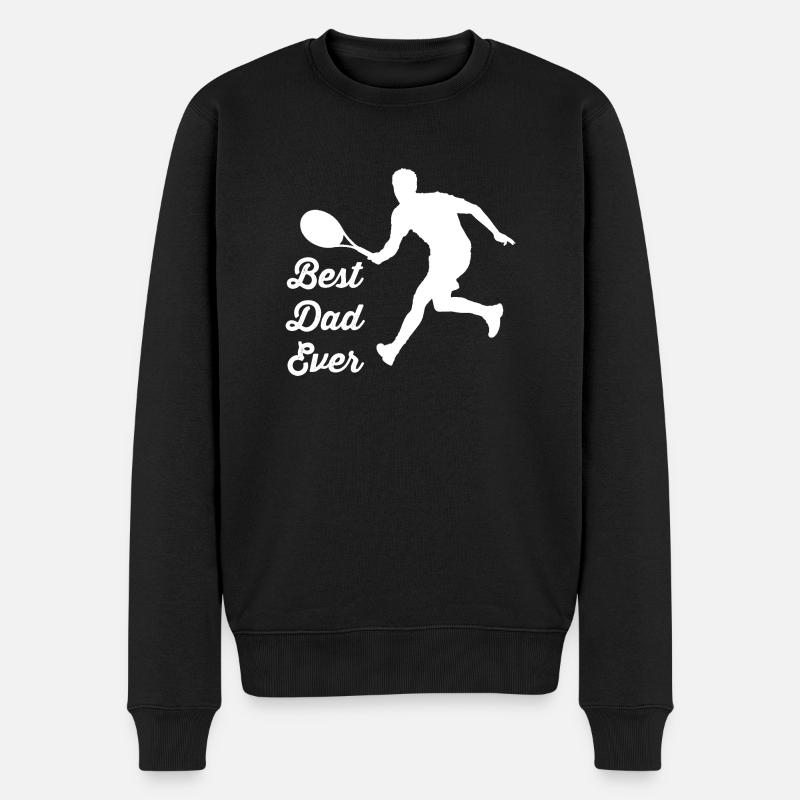 Tennis - Pull Premium bio Homme - noir