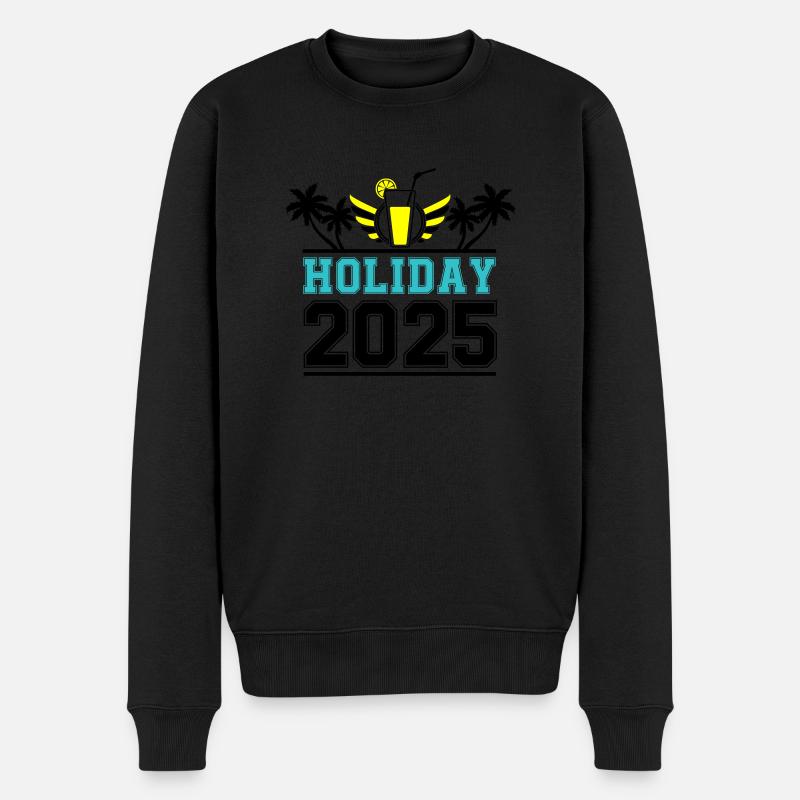 Vacances 2025 - Pull Premium bio Homme - noir