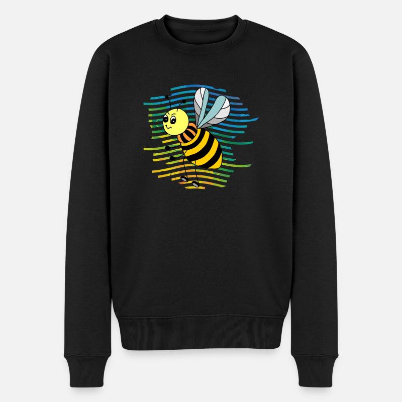 Insekt - Männer Premium Bio Pullover - Schwarz