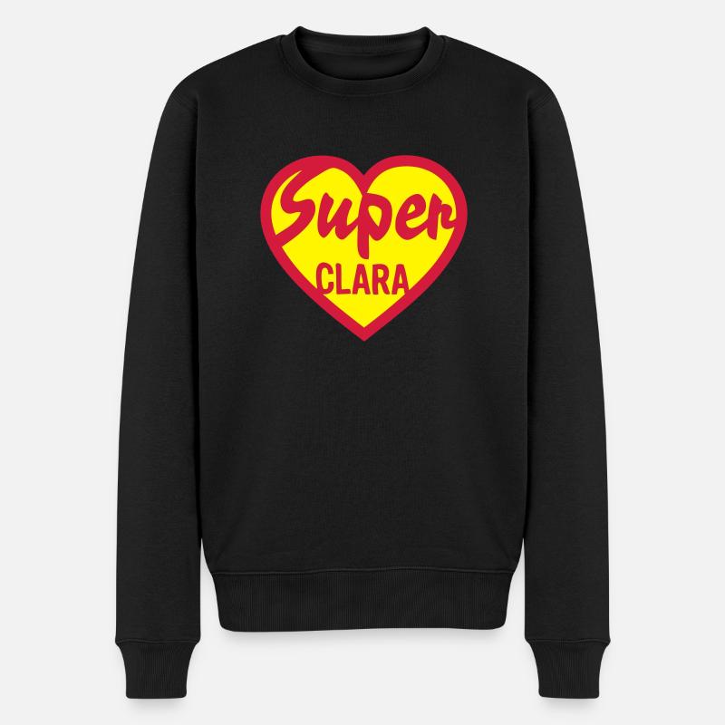 coeur heart super clara - Pull Premium bio Homme - noir