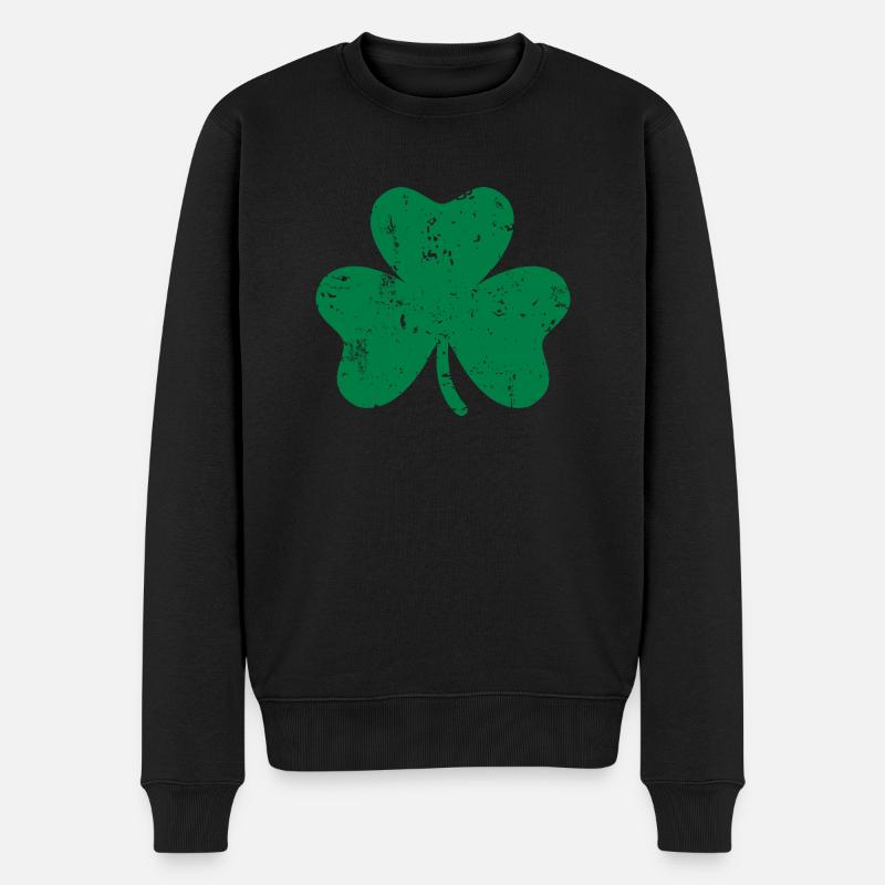 Shamrock - Pull Premium bio Homme - noir