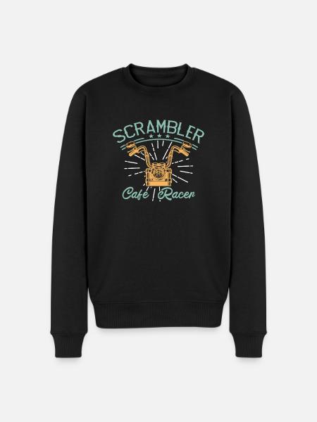 Chopper, Scrambler, Ape T-Shirt - Men's Premium Organic Jumper - black