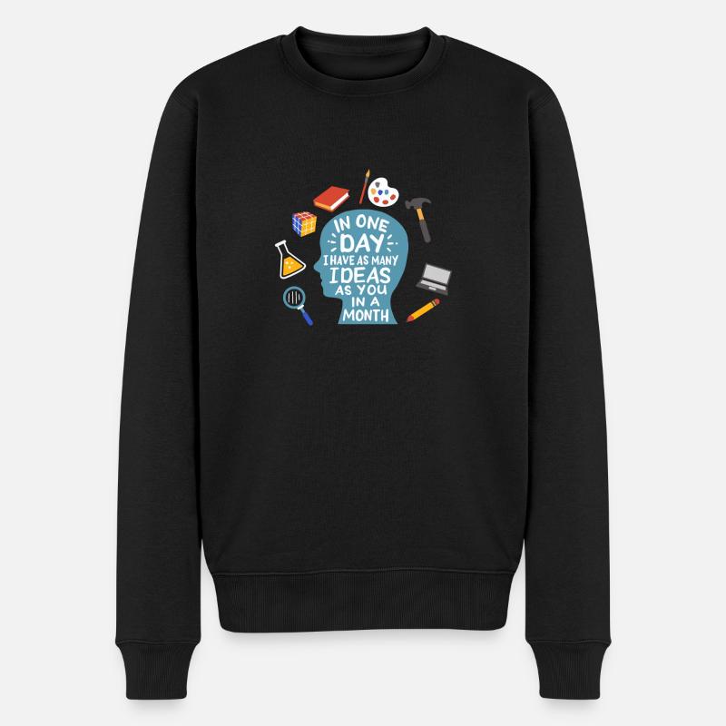 Sensibilisation au TDAH - Pull Premium bio Homme - noir
