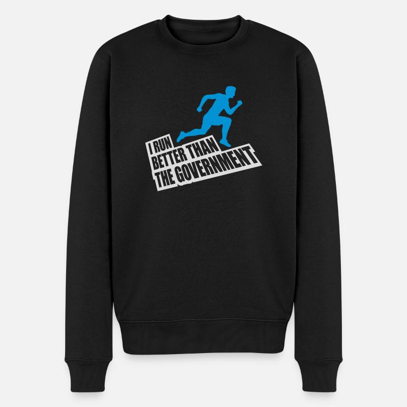 mieux fonctionner que le gouvernement - Pull Premium bio Homme - noir