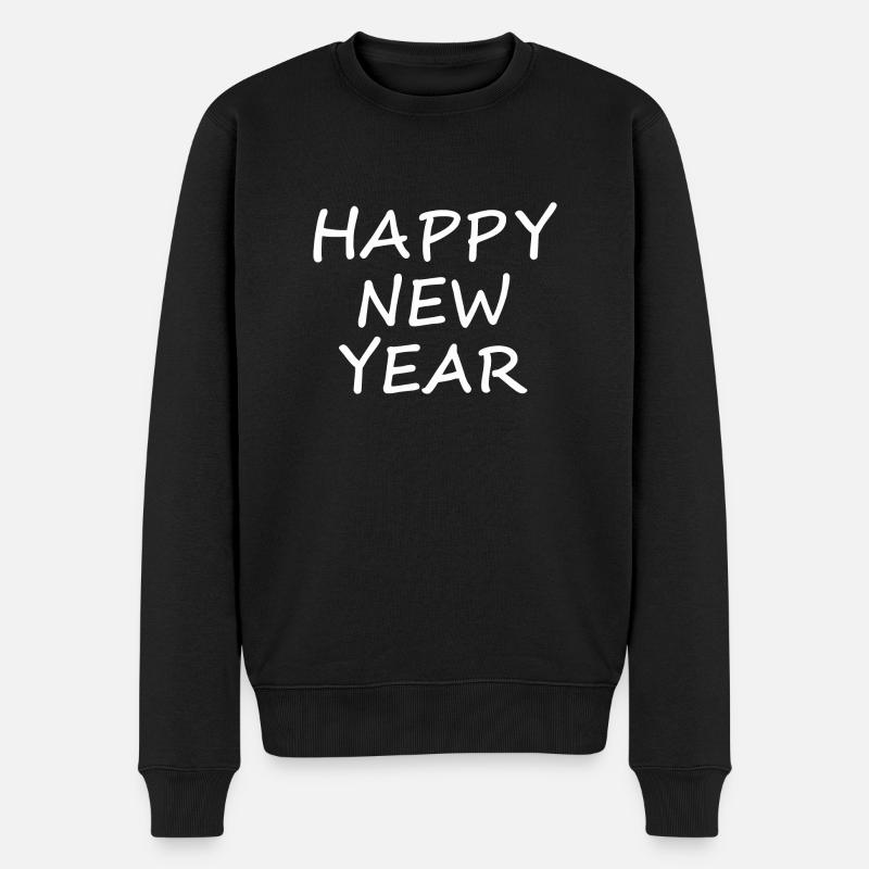Bonne Année - Pull Premium bio Homme - noir