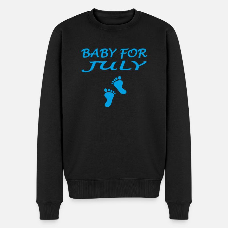 Baby for JULY - Pull Premium bio Homme - noir