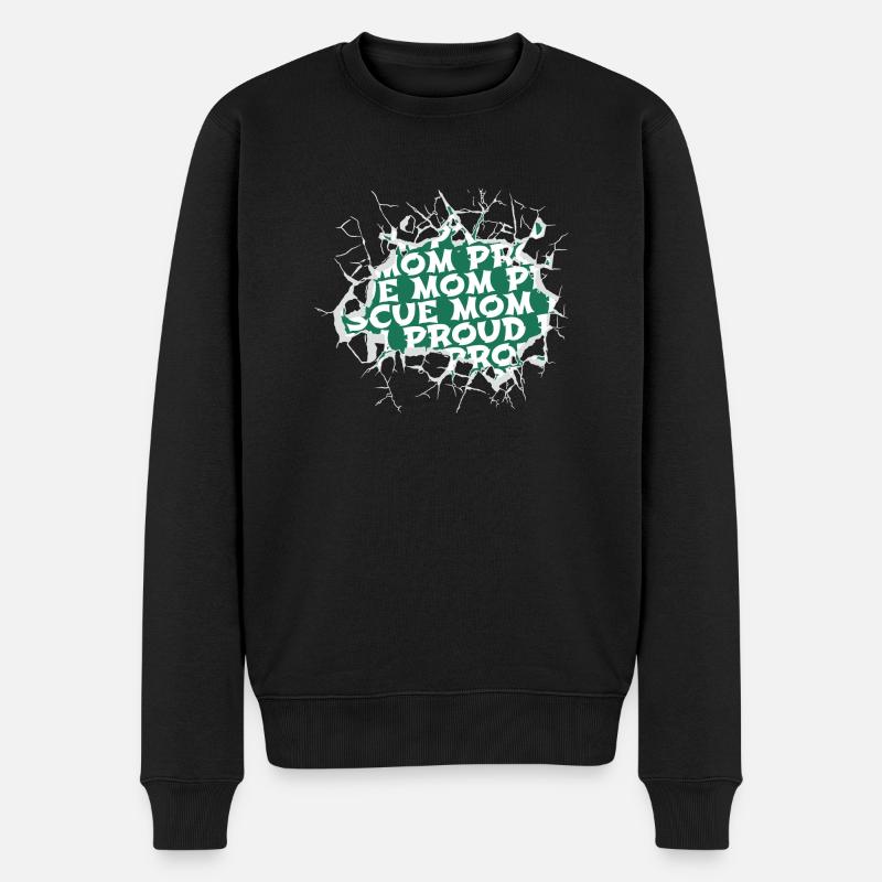 cool idée présente droits des animaux activisme blagues - Pull Premium bio Homme - noir