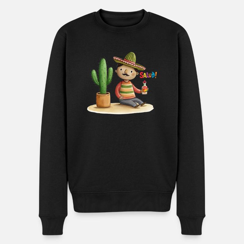 Salud! - Pull Premium bio Homme - noir