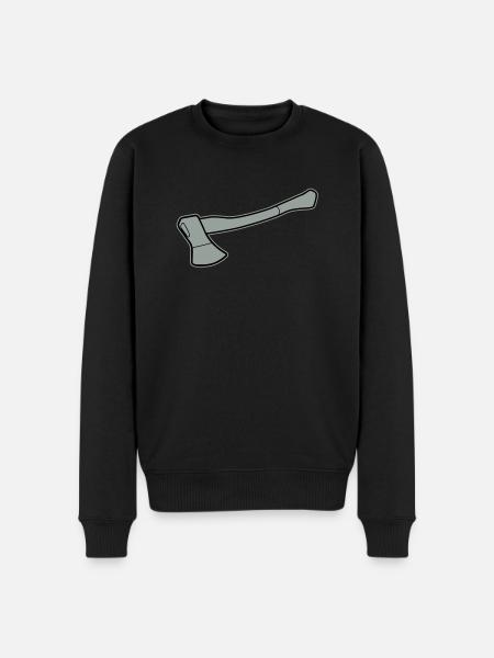 axe - Pull Premium bio Homme - noir