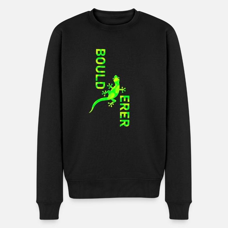 bouldering - Pull Premium bio Homme - noir