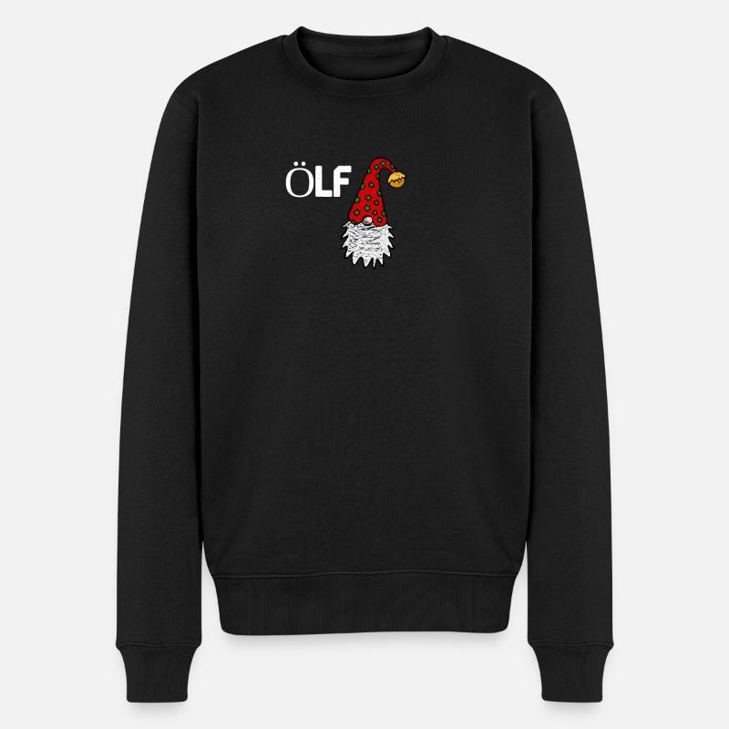 Ölf22 - Männer Premium Bio Pullover - Schwarz