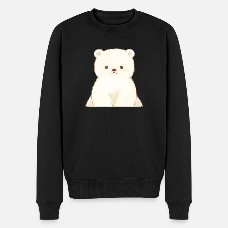 Ours mignon - Pull Premium bio Homme - noir