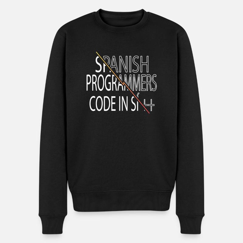 dictons blagues présentes - Pull Premium bio Homme - noir