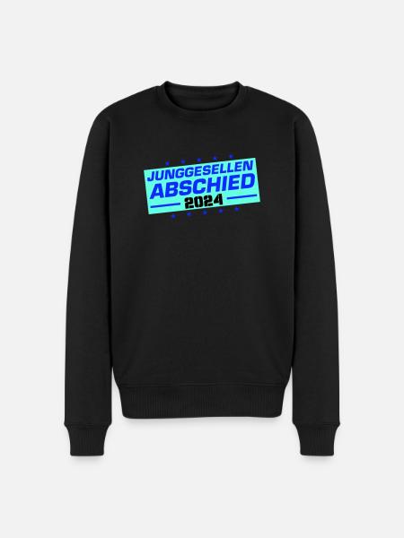 Junggesellen Abschied 2024 - Männer Premium Bio Pullover - Schwarz