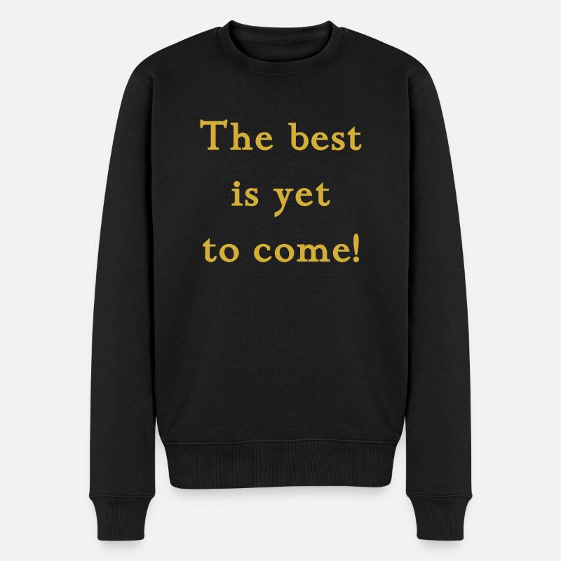 Le meilleur est à venir - Pull Premium bio Homme - noir